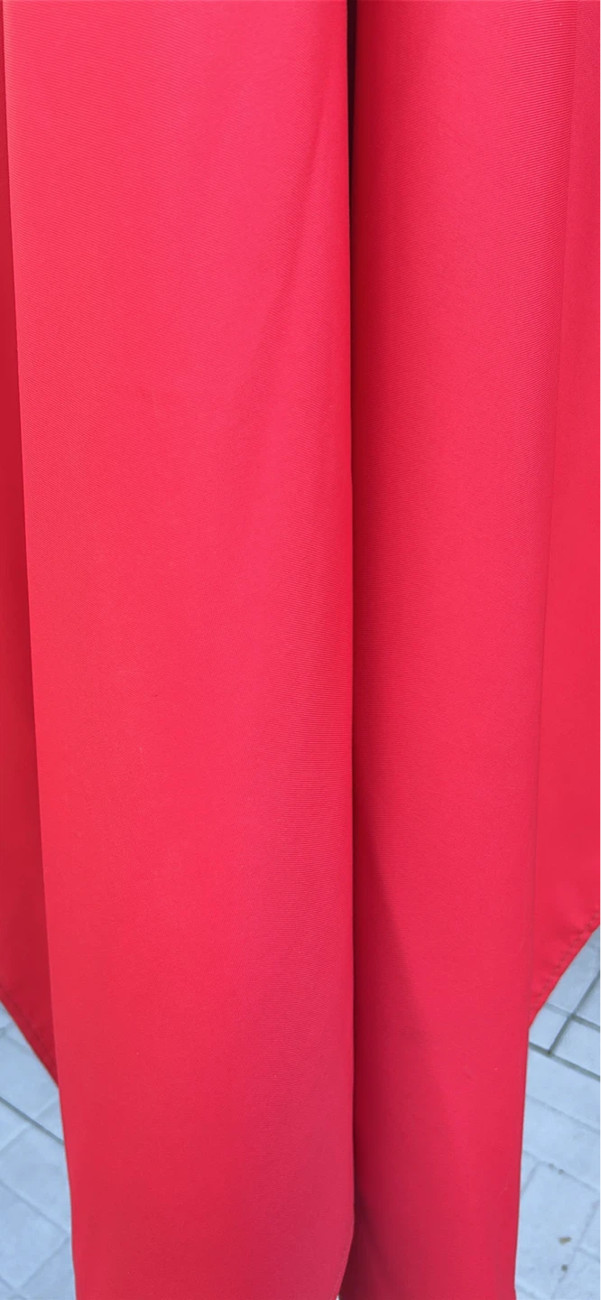 Red Rectangular Patio Umbrella - photo 5