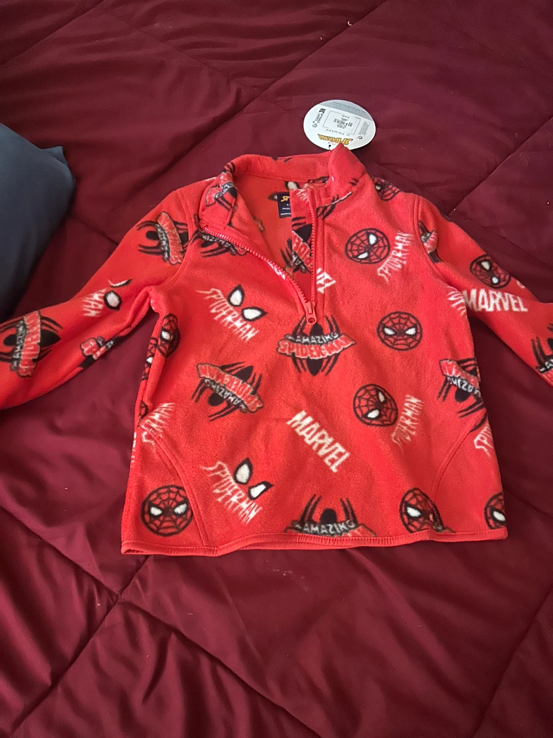 Marvel Spiderman Fleece Pullover and Jacket Set - photo 2