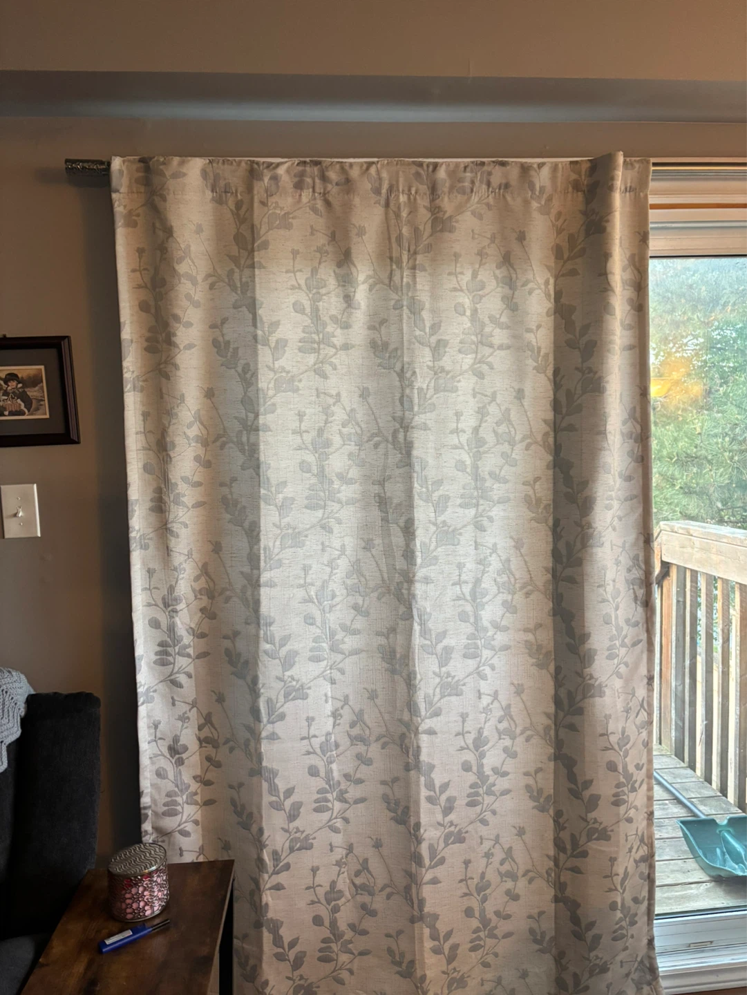 4 Floral Pattern Curtain Panels - photo 3