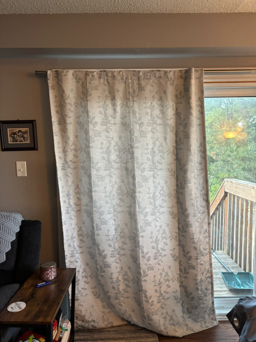 4 Floral Pattern Curtain Panels - photo 2