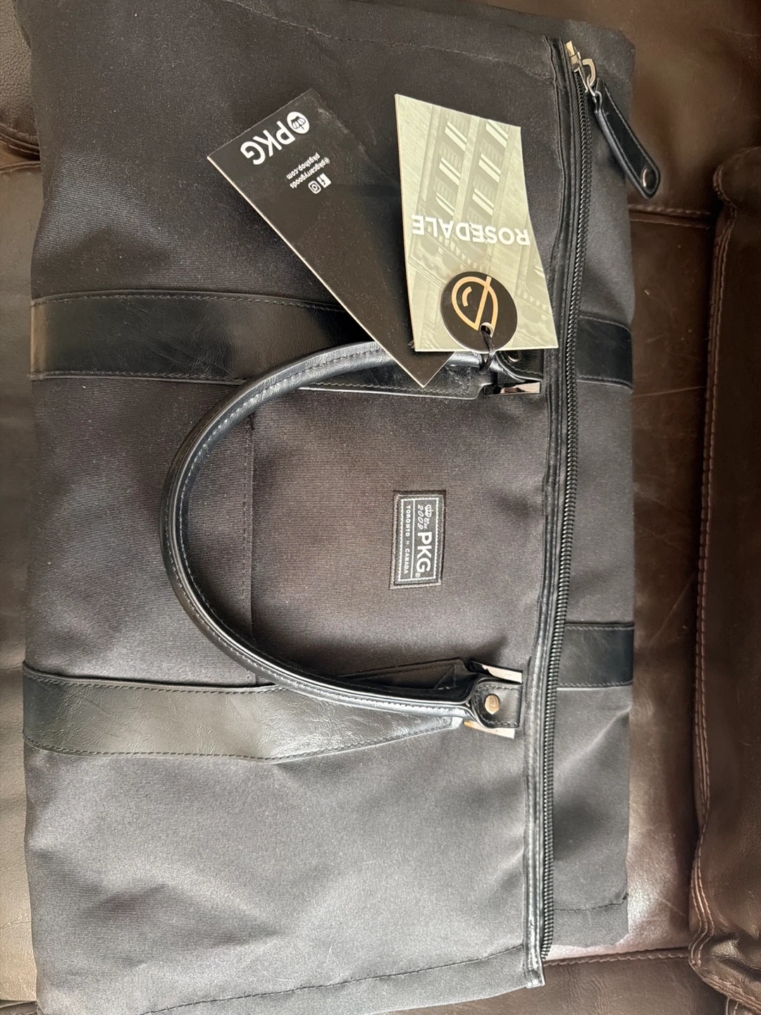 New PKG Rosedale Black Duffel Bag - photo 2