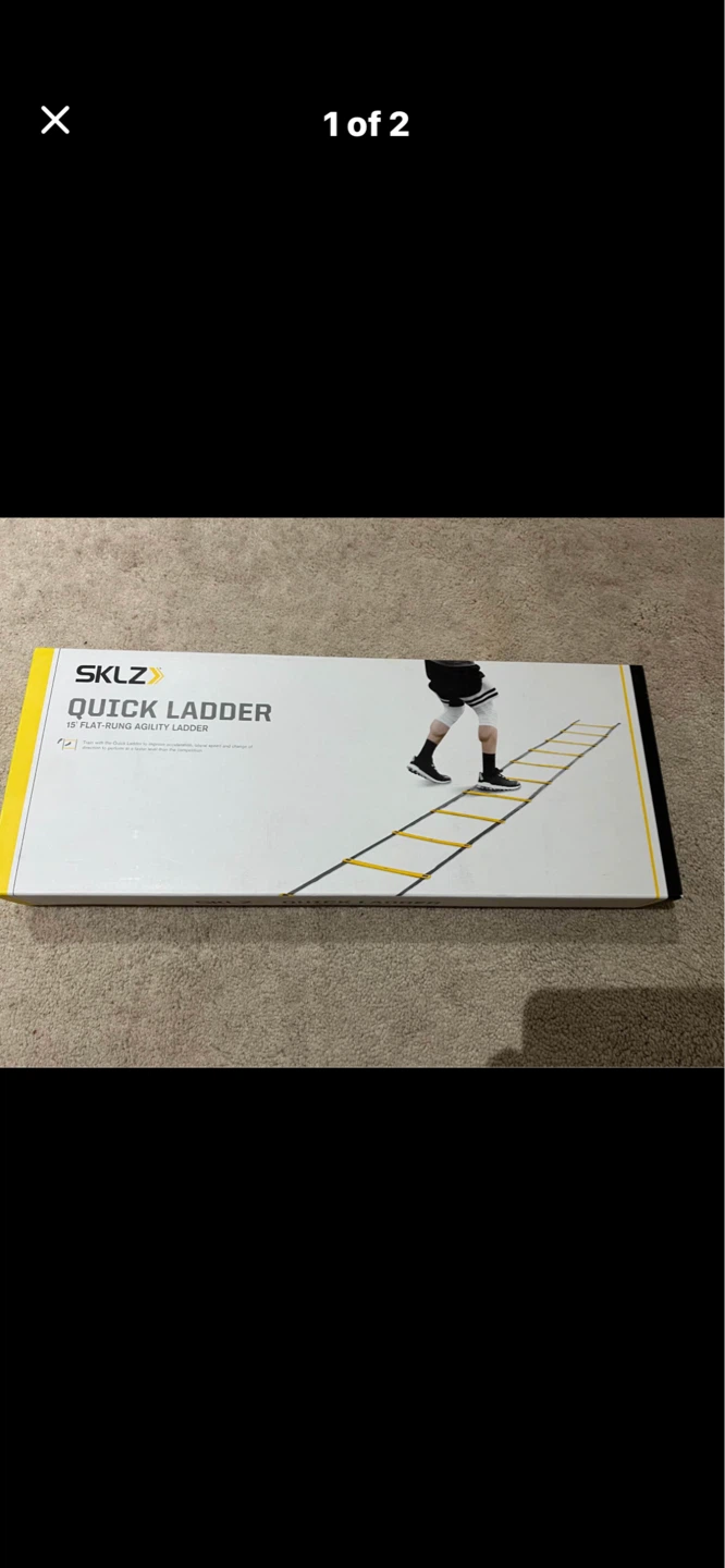 Sports train Quick Ladder 15' Flat-Rung Agility Ladder
