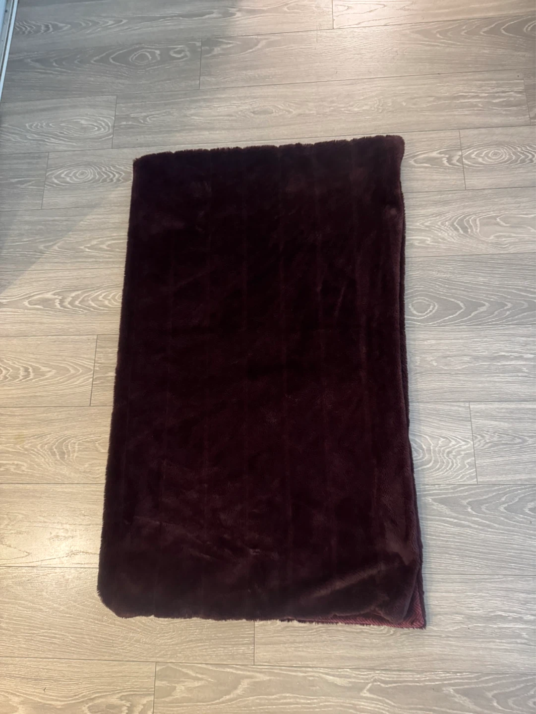 Plush Throw Blanket - Purple by Indego