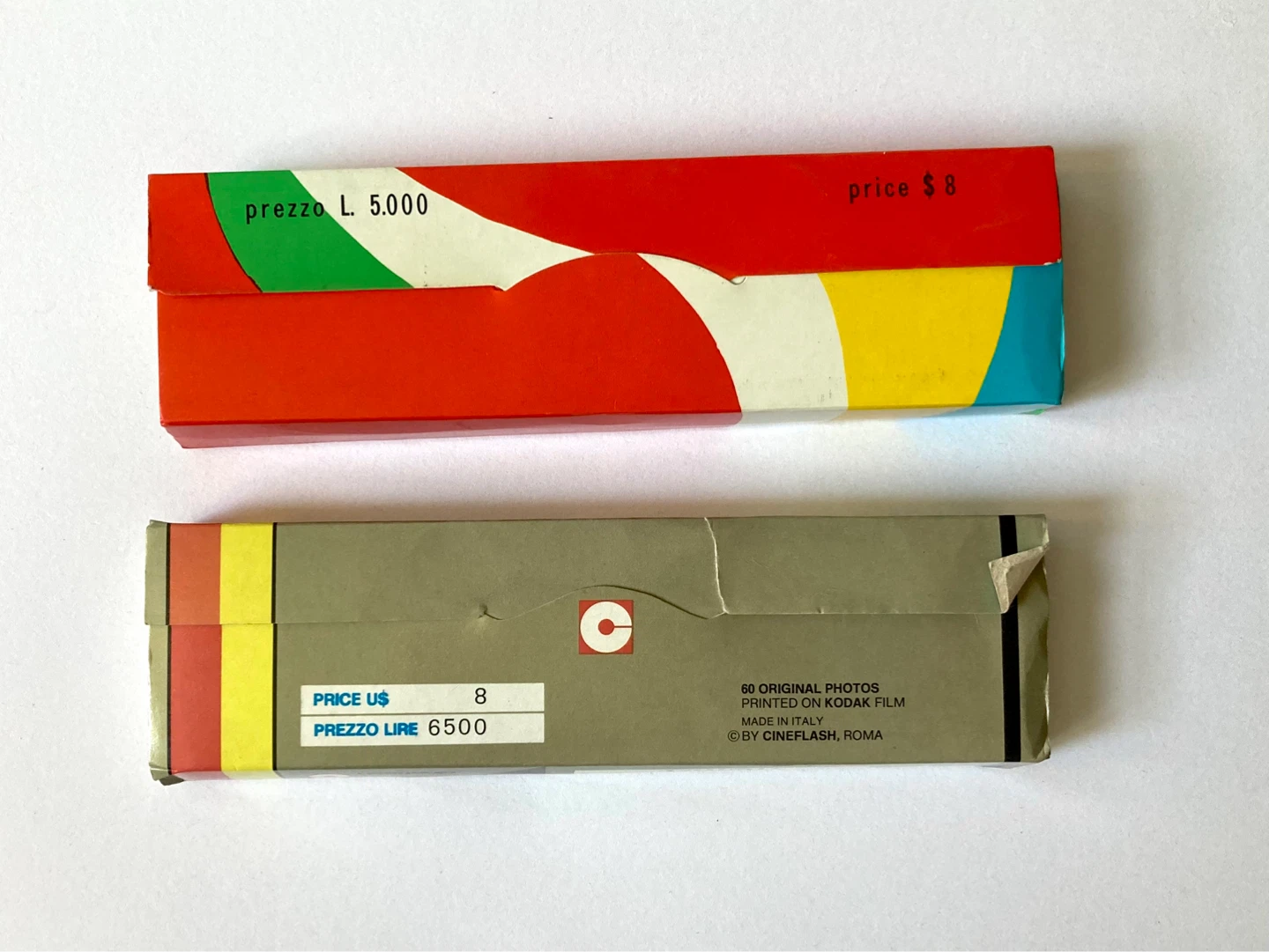 Vintage 1970s Souvenir Rome Slide Sets  Roma 1 and 2 - photo 3