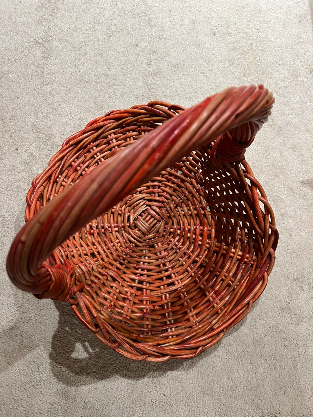 Woven Basket with Handle