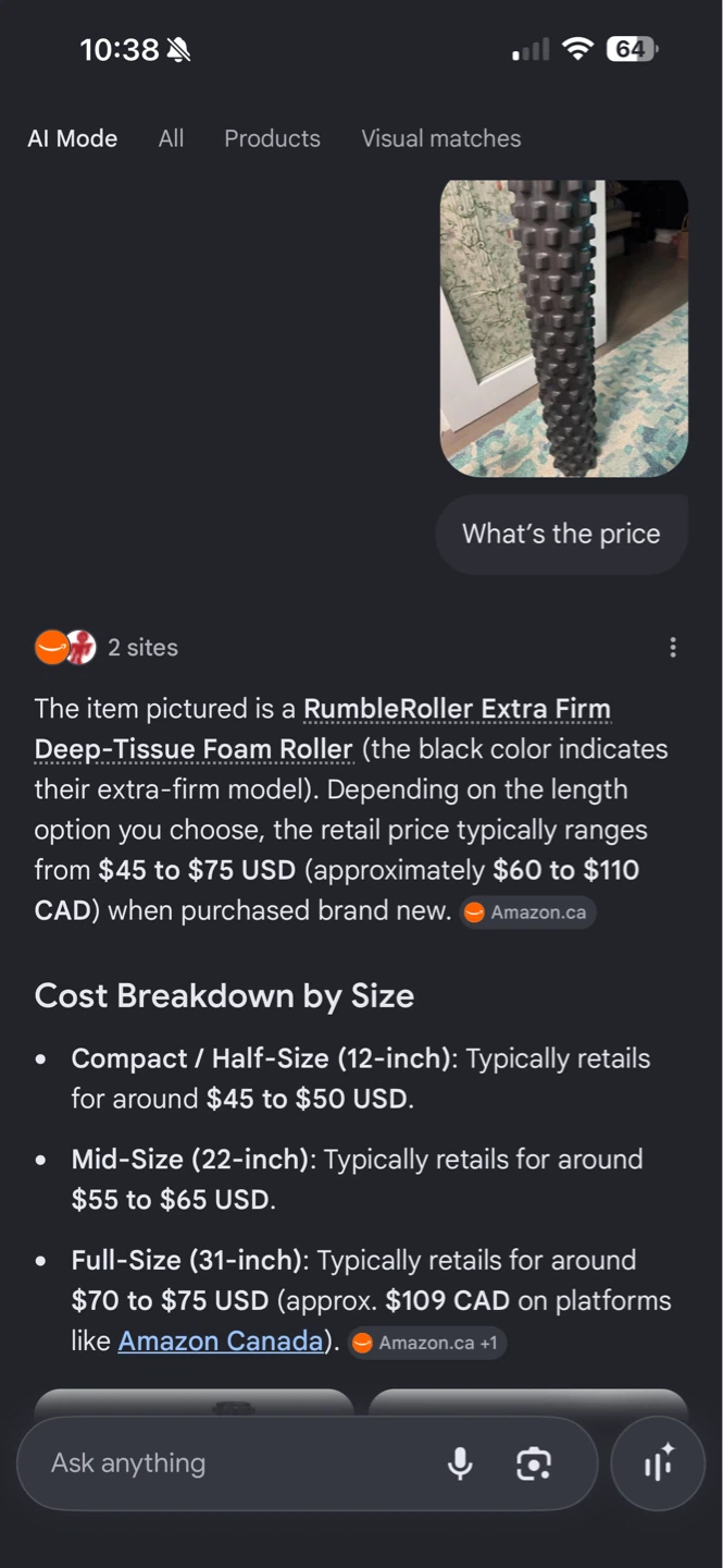 RumbleRoller Extra Firm Deep-Tissue Foam Roller - photo 3