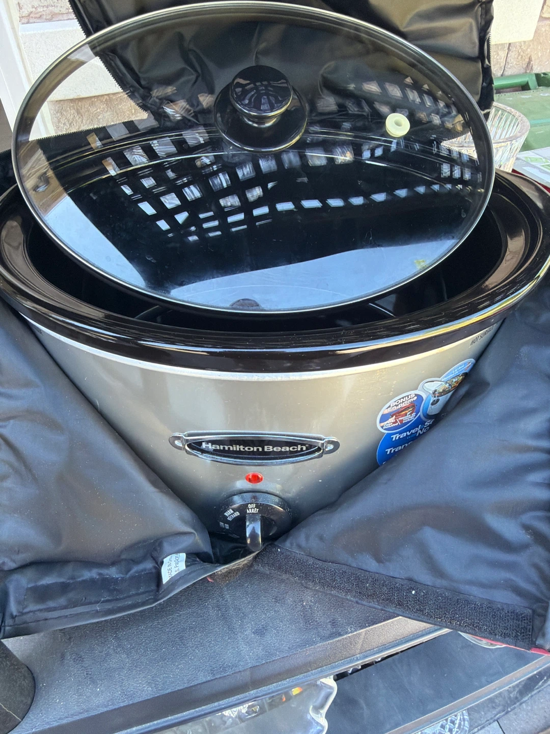 Hamilton Beach Slow Cooker with Travel Bag - photo 2