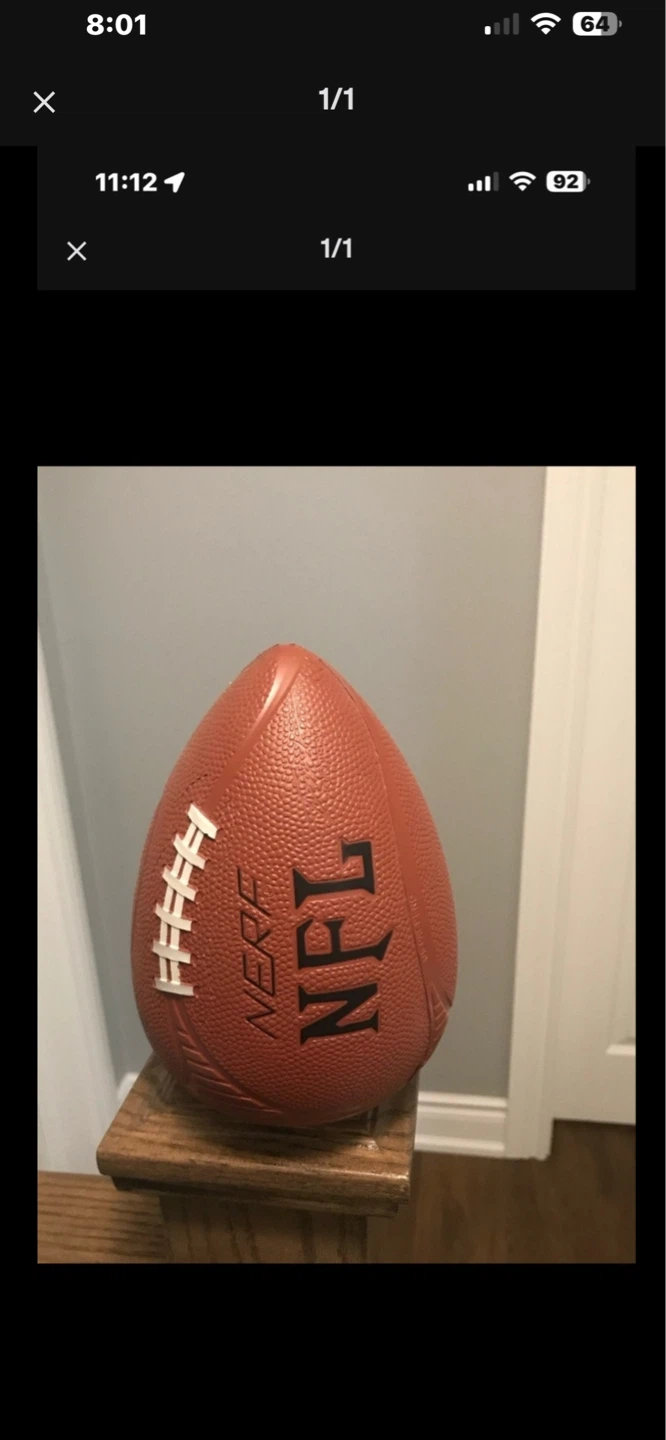Nerf NFL Football