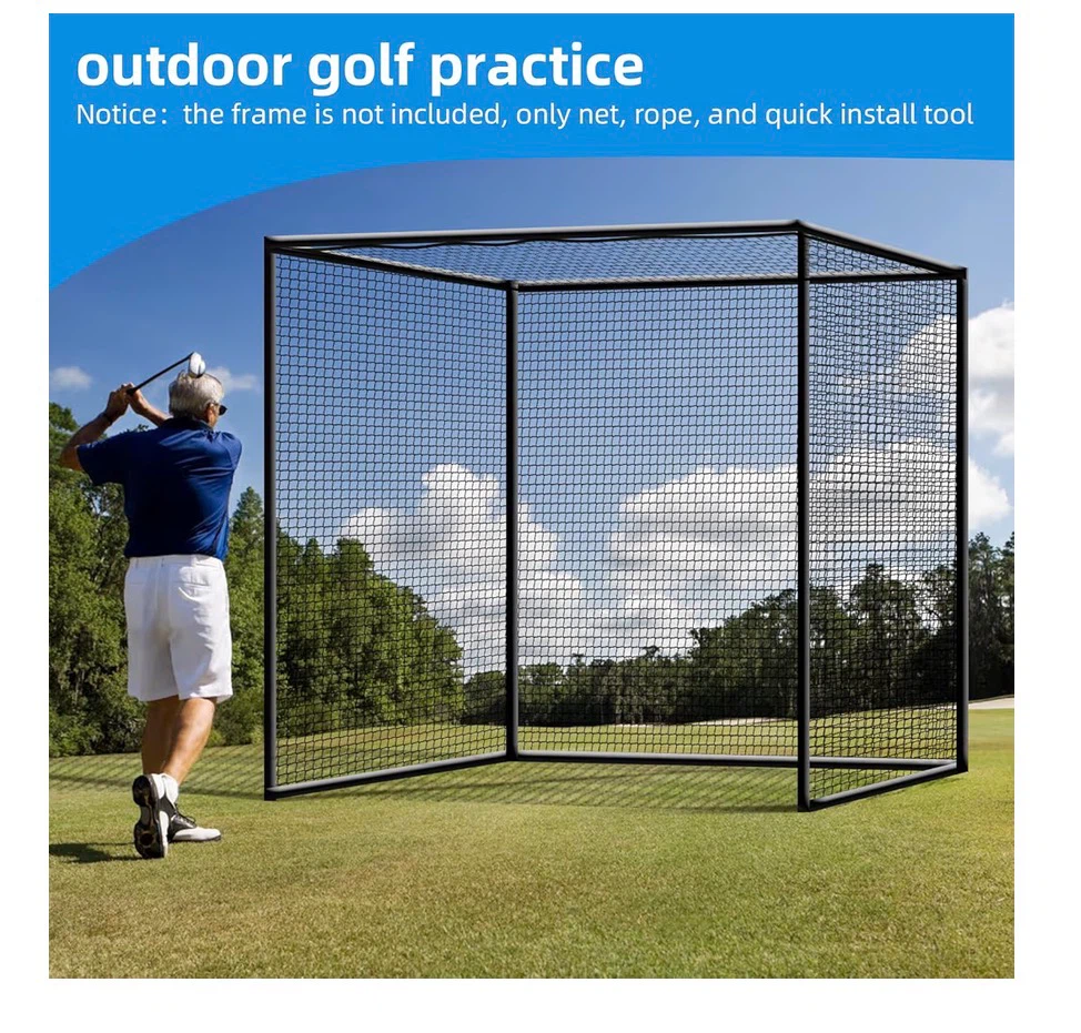 Amazgolf 10x10ft Golf Batting Cage Practice Net 10F - photo 4