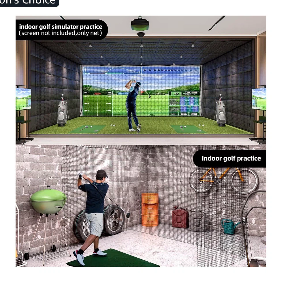 Amazgolf 10x10ft Golf Batting Cage Practice Net 10F - photo 5