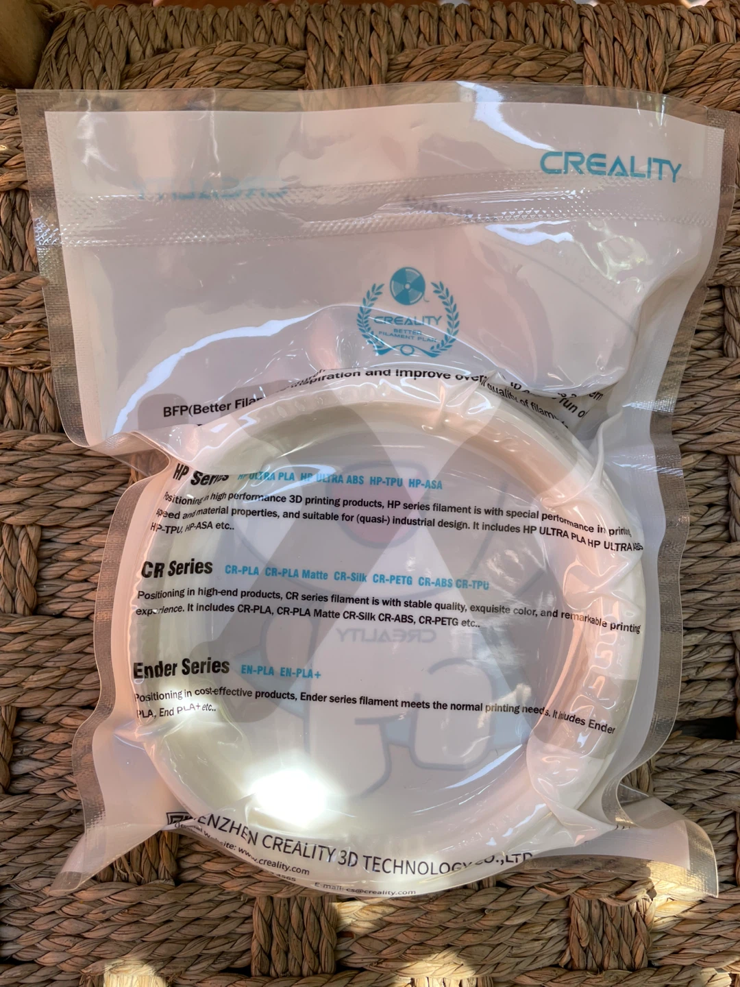 CREALITY 3D Printer Filament White - photo 2