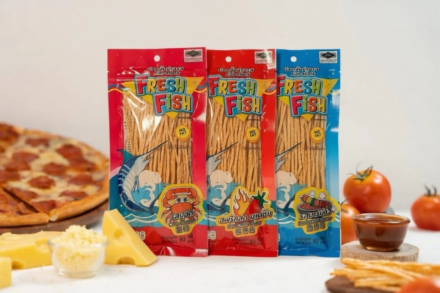 Fish Jerky Snacks from Thailand for local pickup