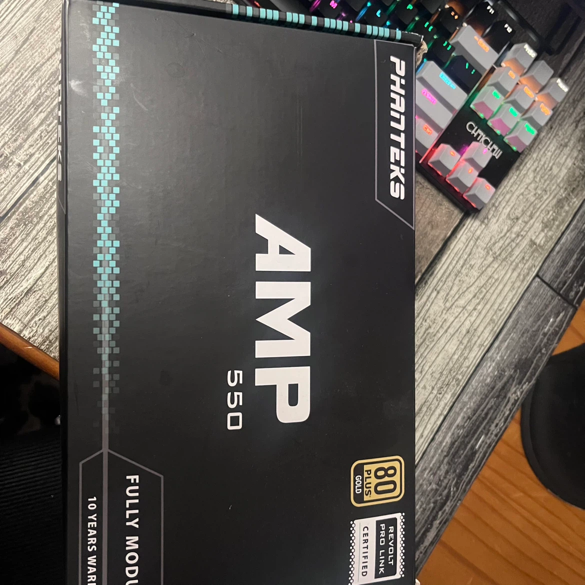 Phanteks AMP 550W 80 PLUS Gold Fully Modular Power Supply
