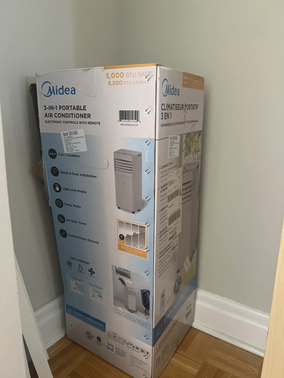 Midea 5,000 BTU Portable Air Conditioner - photo 4