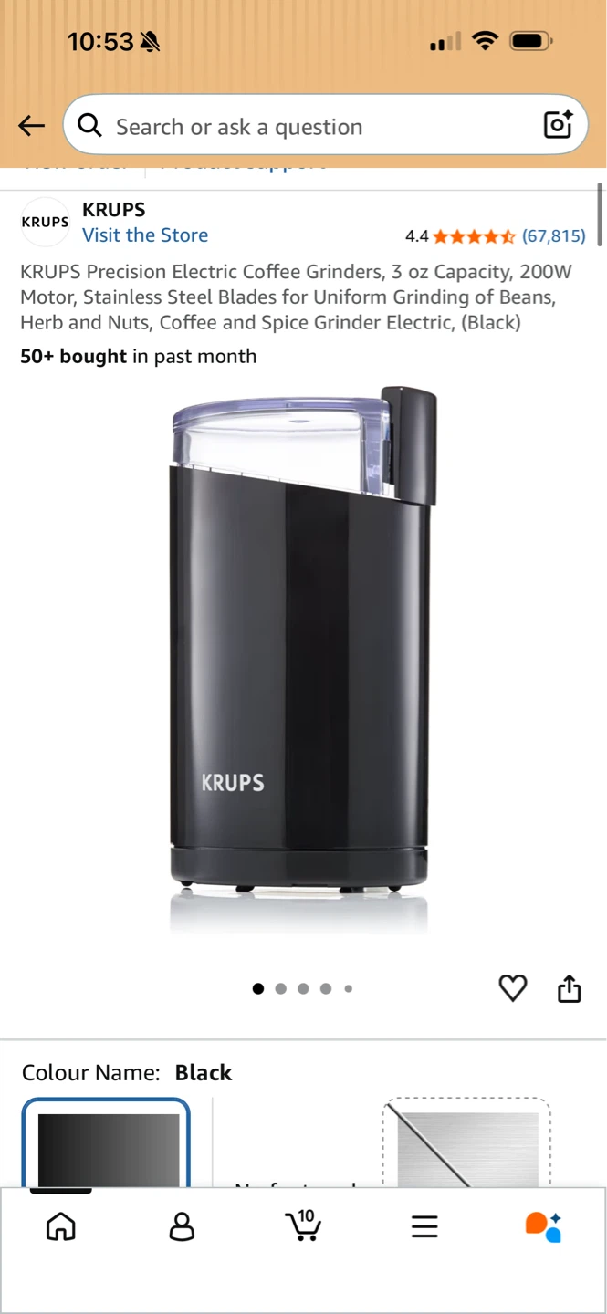 KRUPS Coffee and Spice Grinder - photo 3