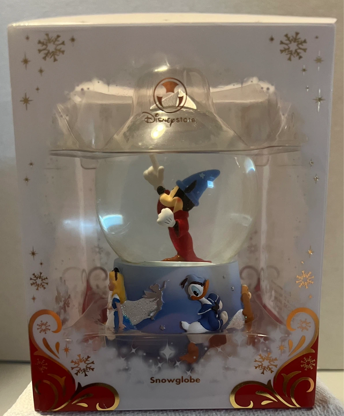 Disney Store Sorcerer Mickey Mouse Multi-Character Snow Globe - photo 4