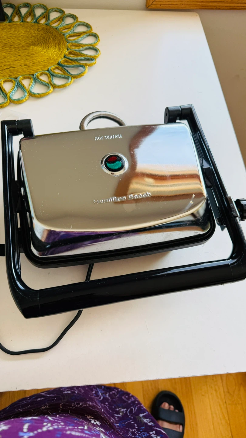 Panini Grill, hand blender and mixer