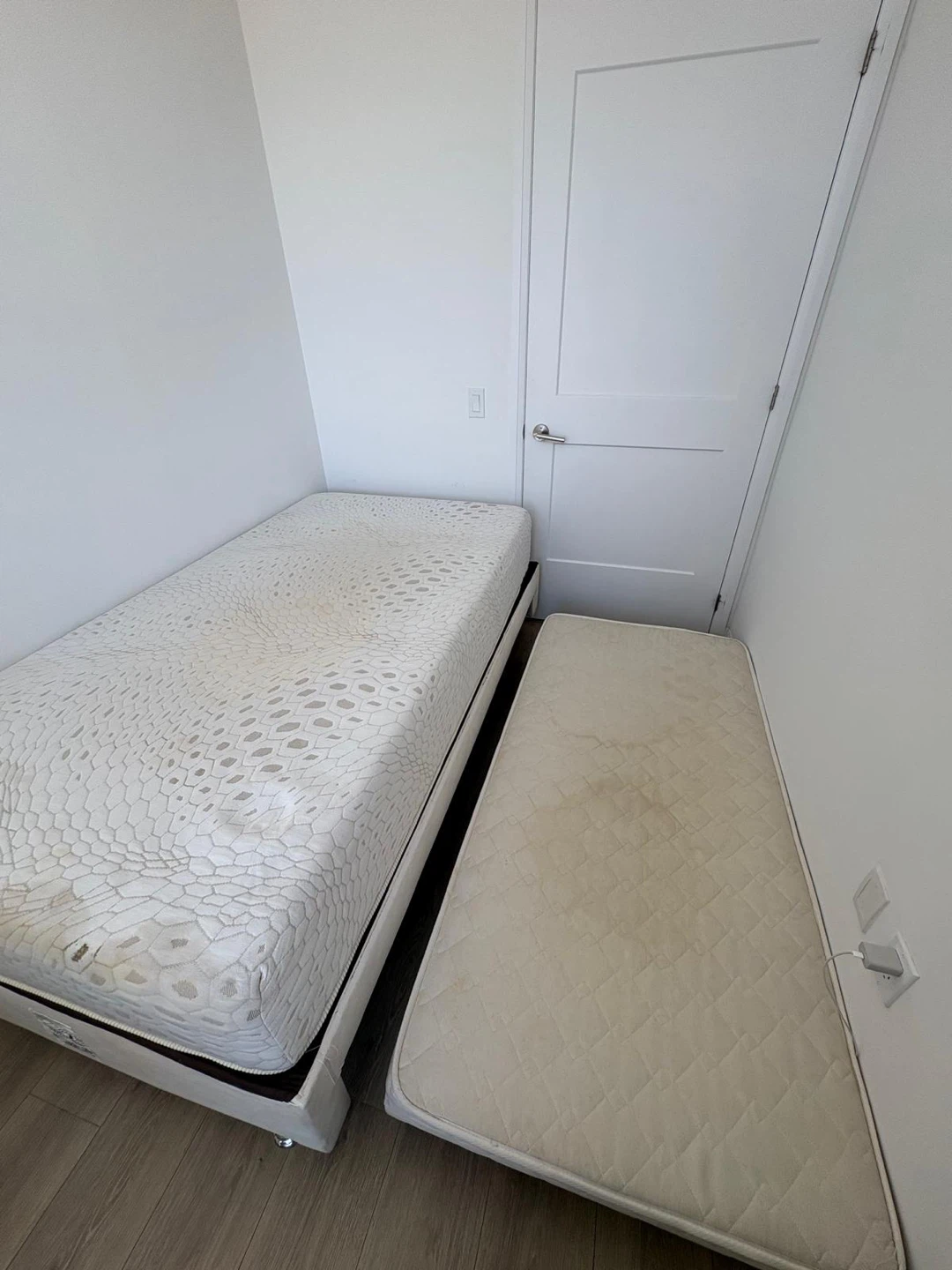 Single box bed with trundle bed - Twin XL