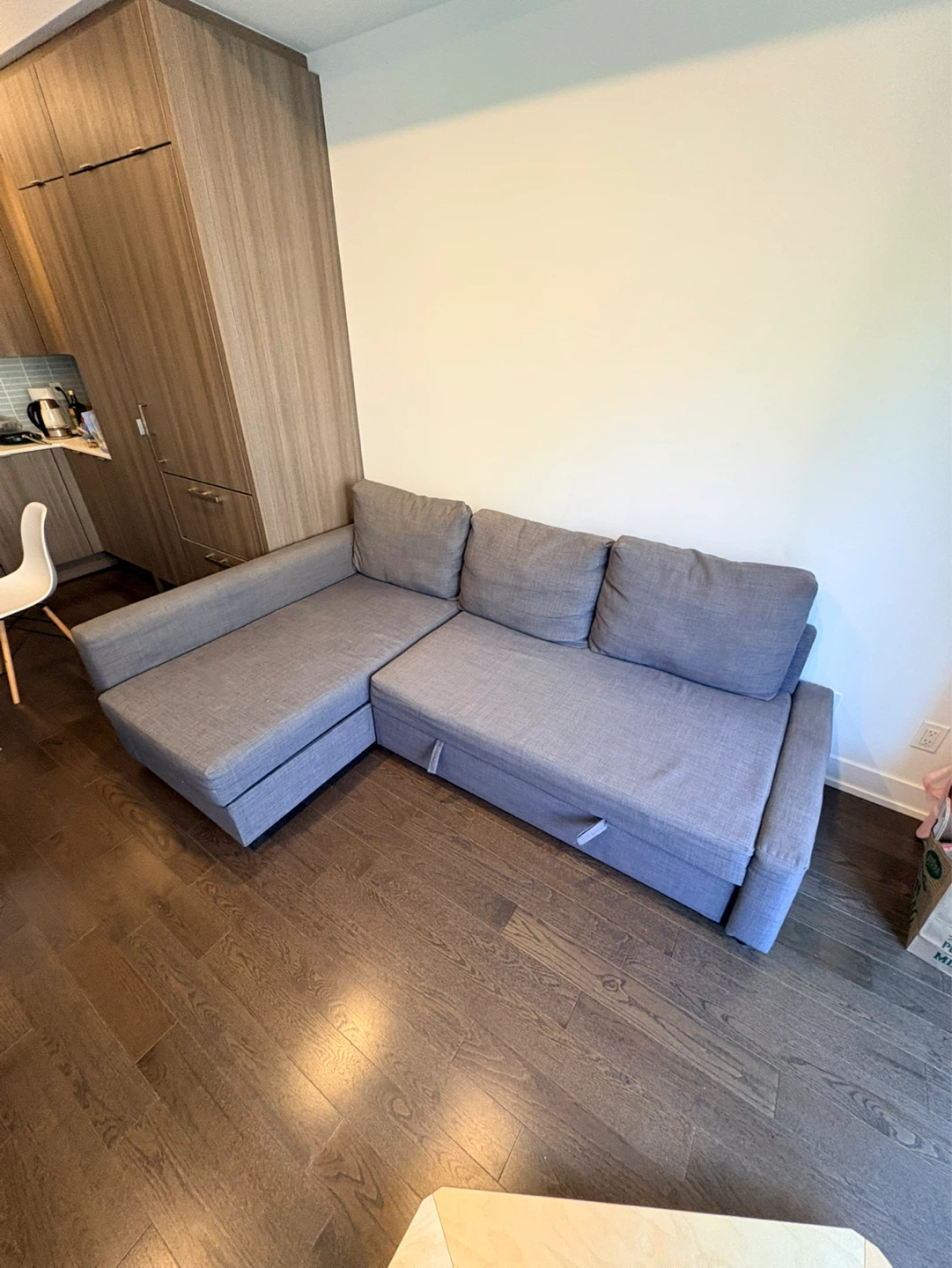 IKEA FRIHETEN Corner Sofa Bed - Grey - photo 2