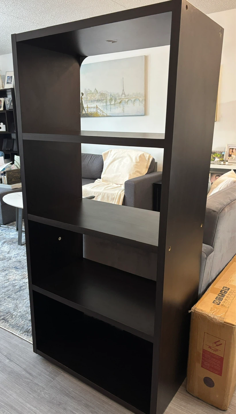 Espresso Brown Bookcase - photo 2