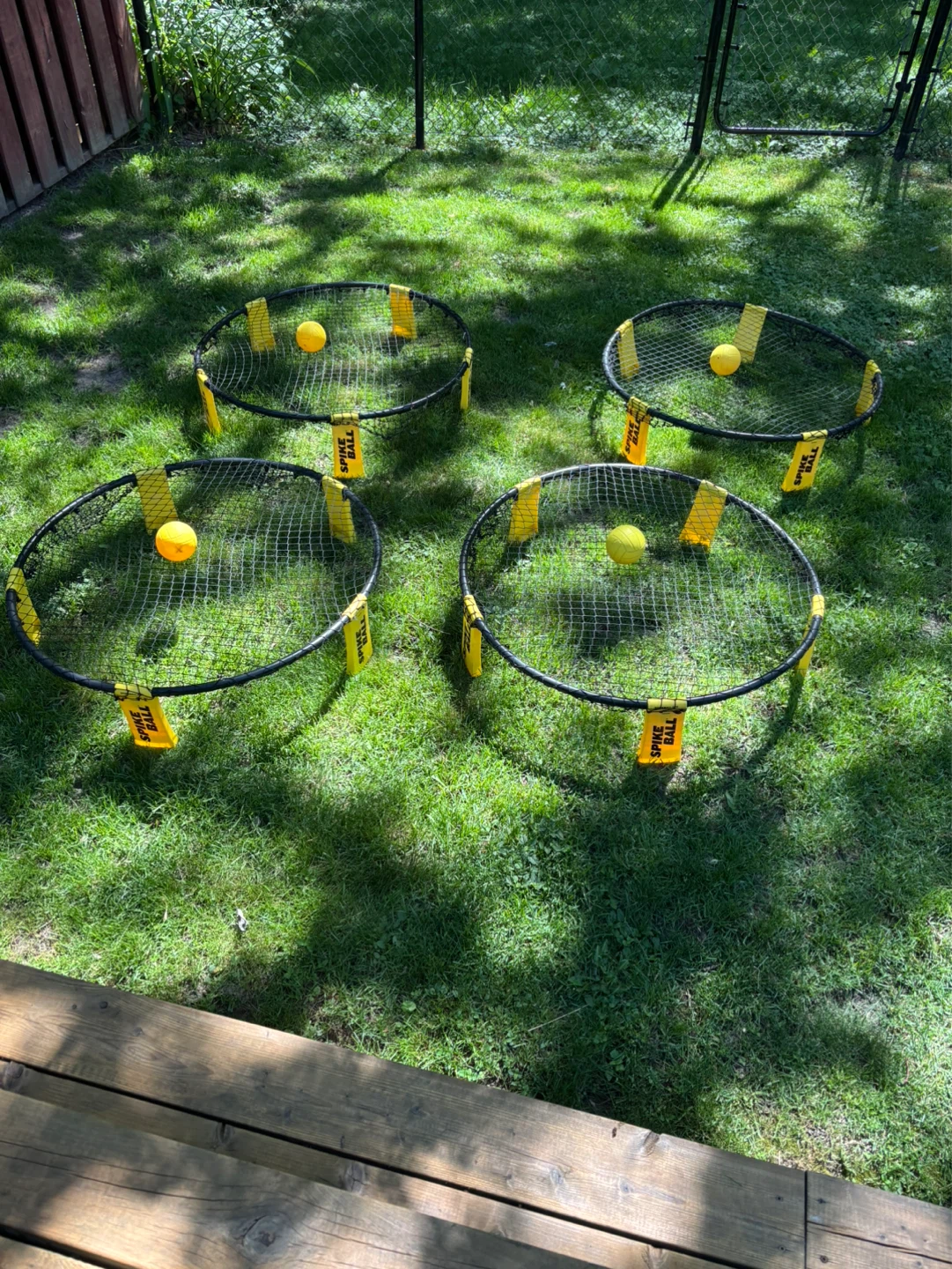 Spikeball Set - Includes 4 Nets, Balls, and Bag