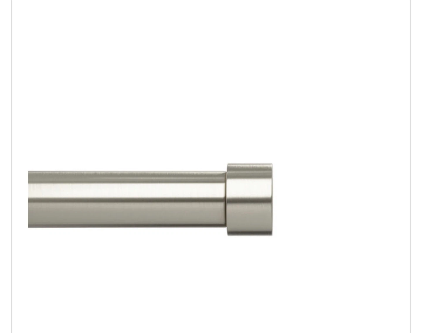 Umbra Cappa 2-Pack Curtain Rod - 72-144 inches - photo 3