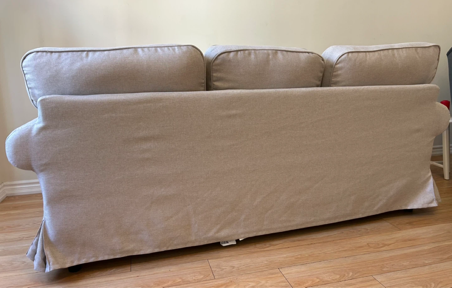 IKEA Comfortable 3-Seater Sofa with Accent Pillows - photo 2
