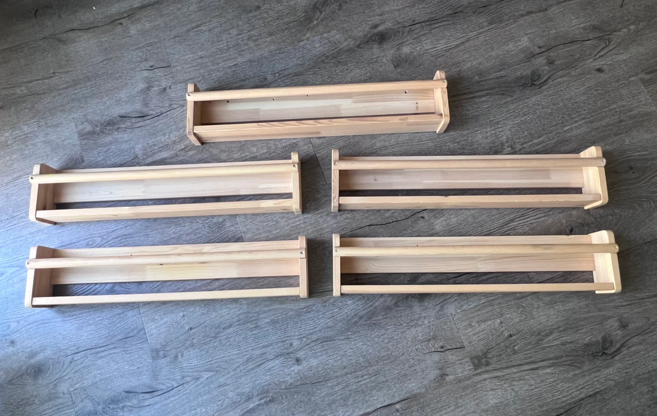 IKEA FLISAT Wall Shelf - set of 5 - photo 2
