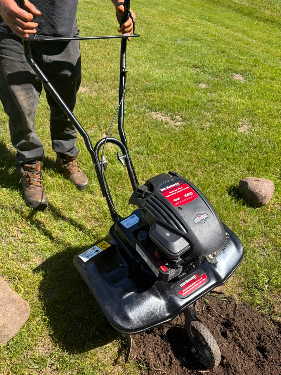 Yard Machines Tiller with Briggs & Stratton Engine - photo 2