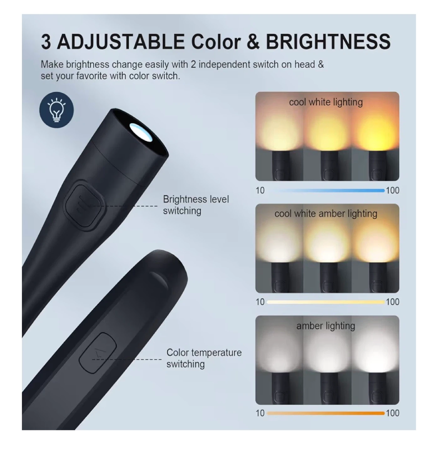 Rechargeable Neck Reading Light - photo 2