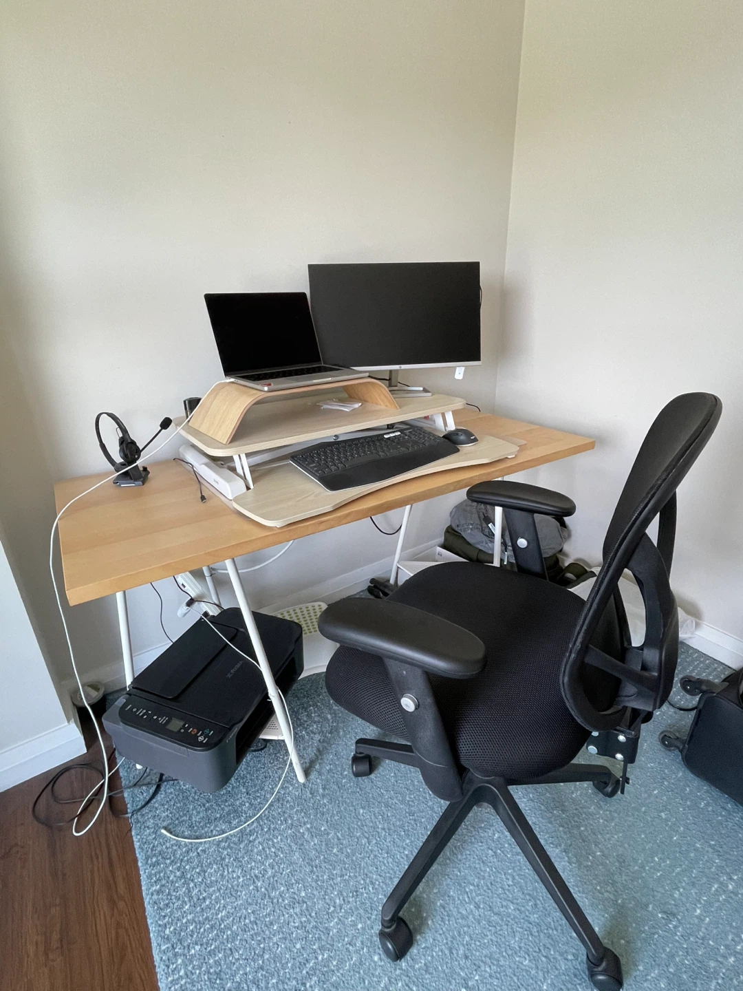 Home office Desk/table with chair - photo 4