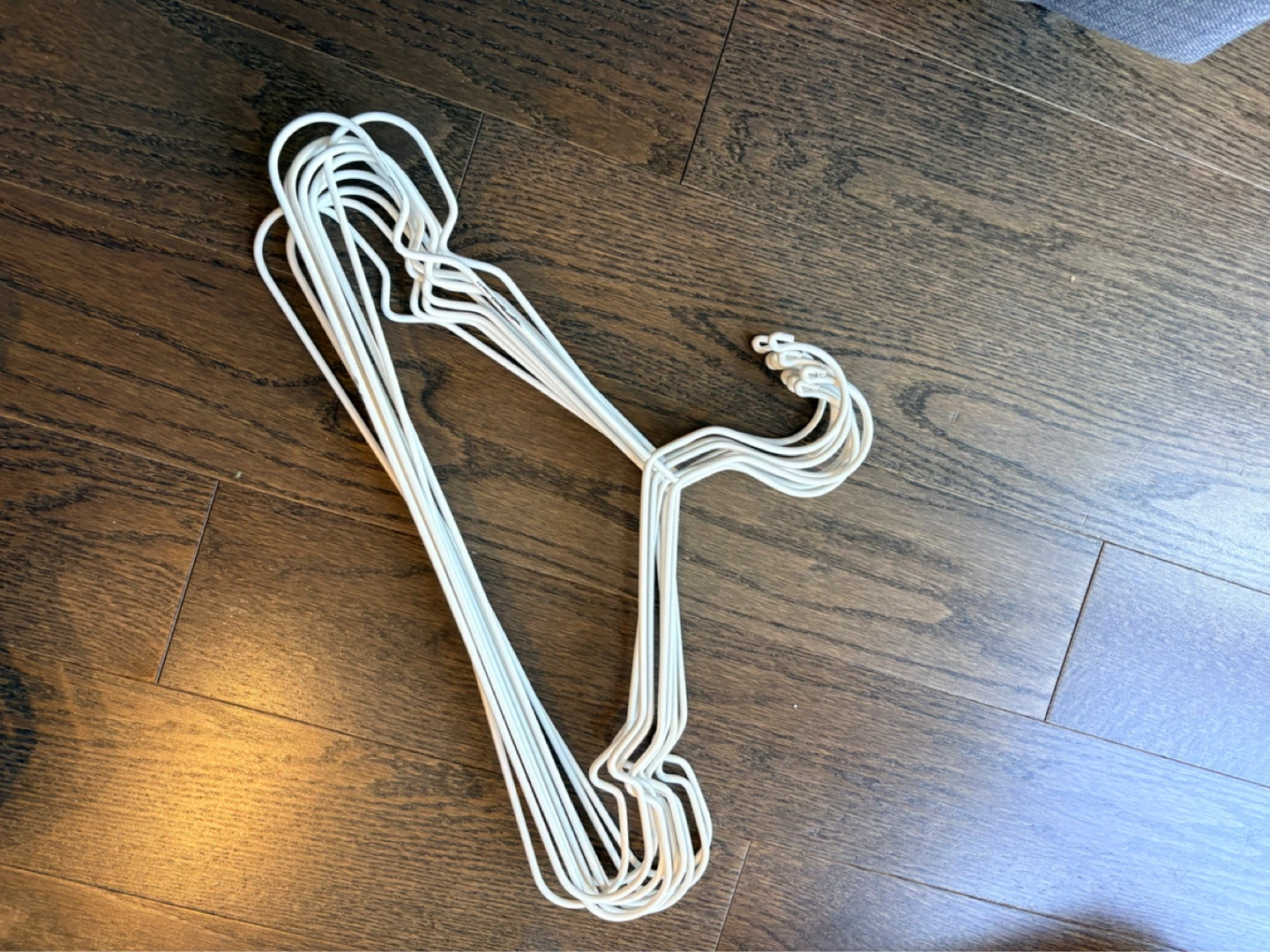 Bundle of 35 Clothes Hangers
