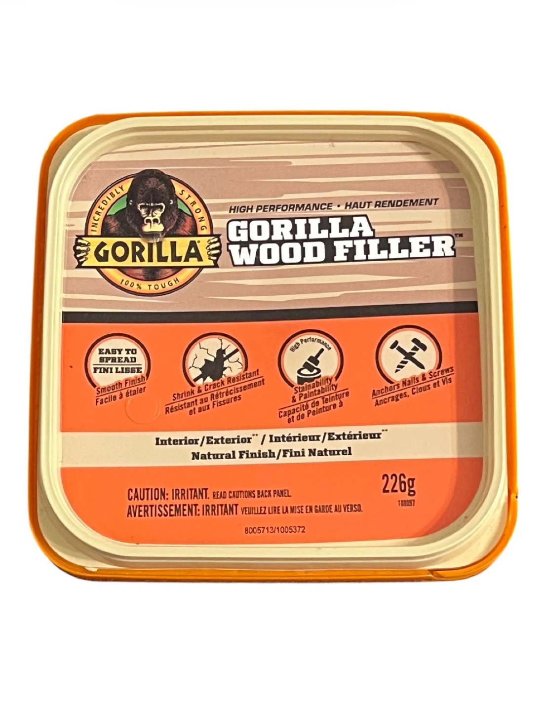Gorilla Wood Filler 226g (8oz) – Brand New Sealed 🦍