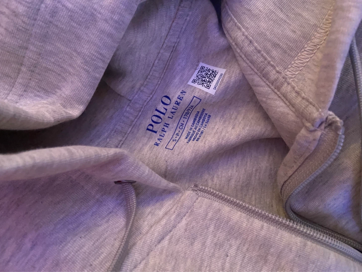 S Polo zip-up - photo 4