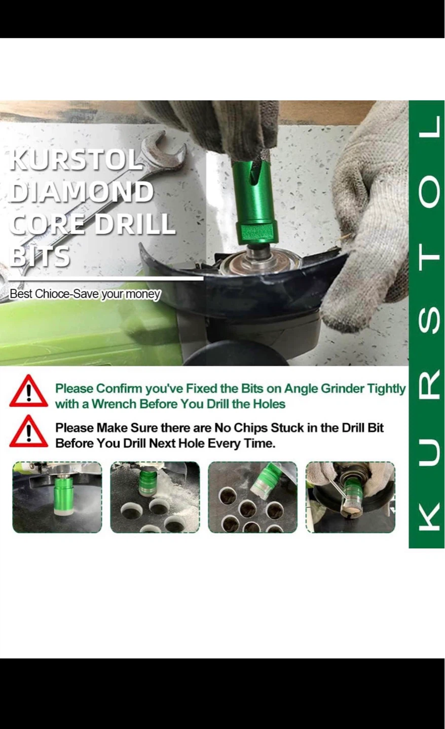Kurstola Diamond Core Drill Bits Set - photo 5