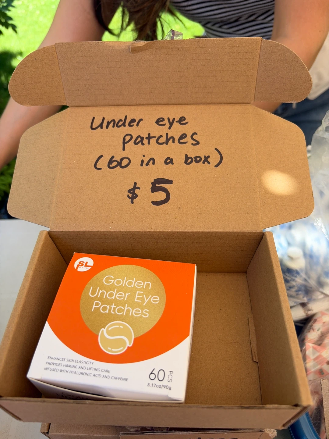 Golden Under Eye Patches - 60 pcs