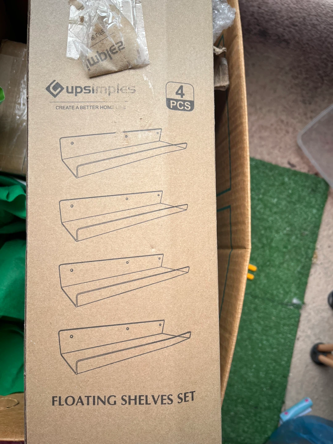 upsimples Floating Shelves Set (4 PCS) - photo 2