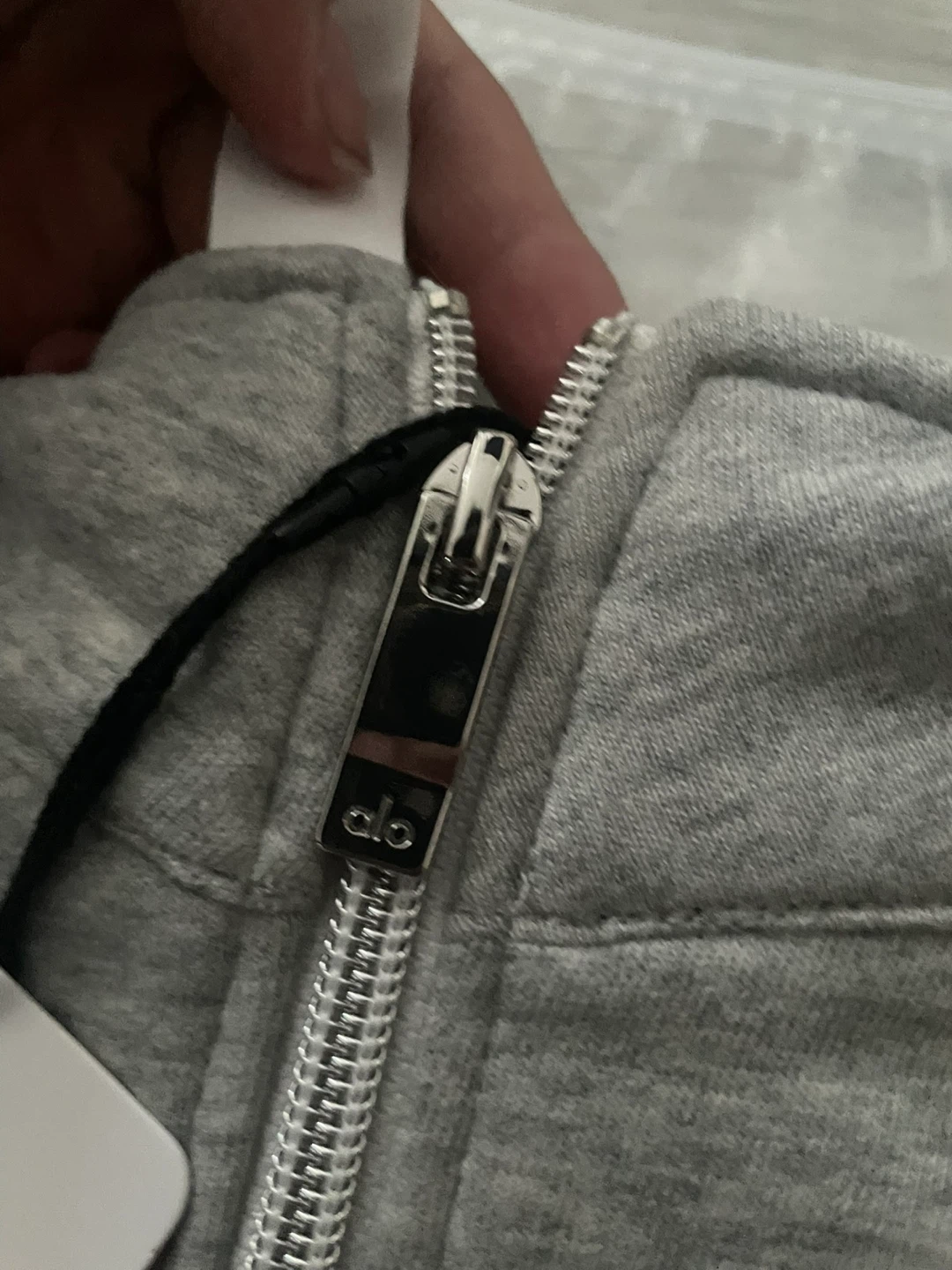 Alo Quarterzip Grey Small - photo 3
