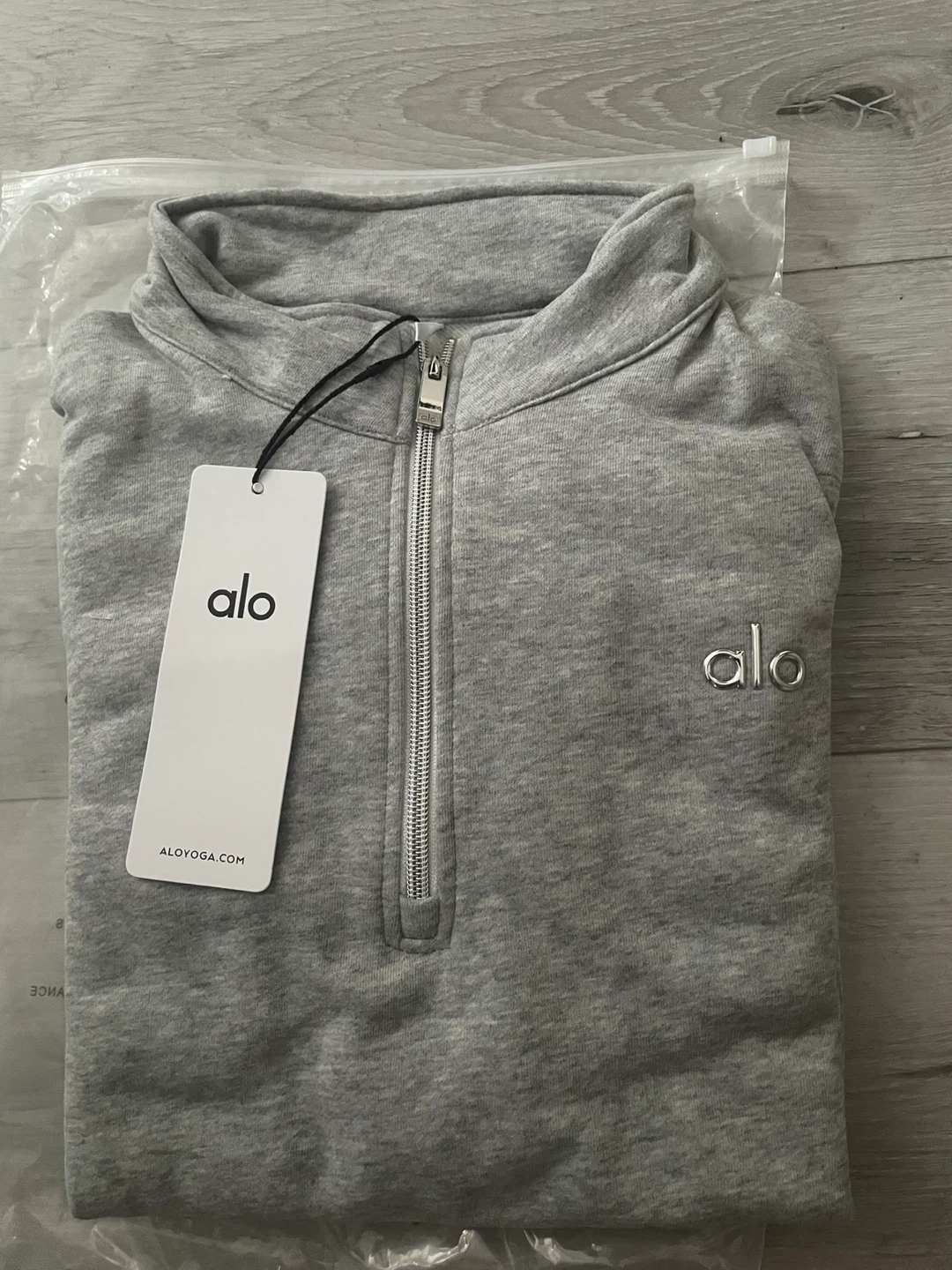 Alo Quarterzip Grey Small - photo 5
