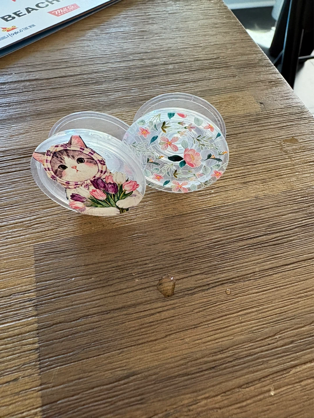 Cell Phone Grips holder pop socket new unused! - photo 2