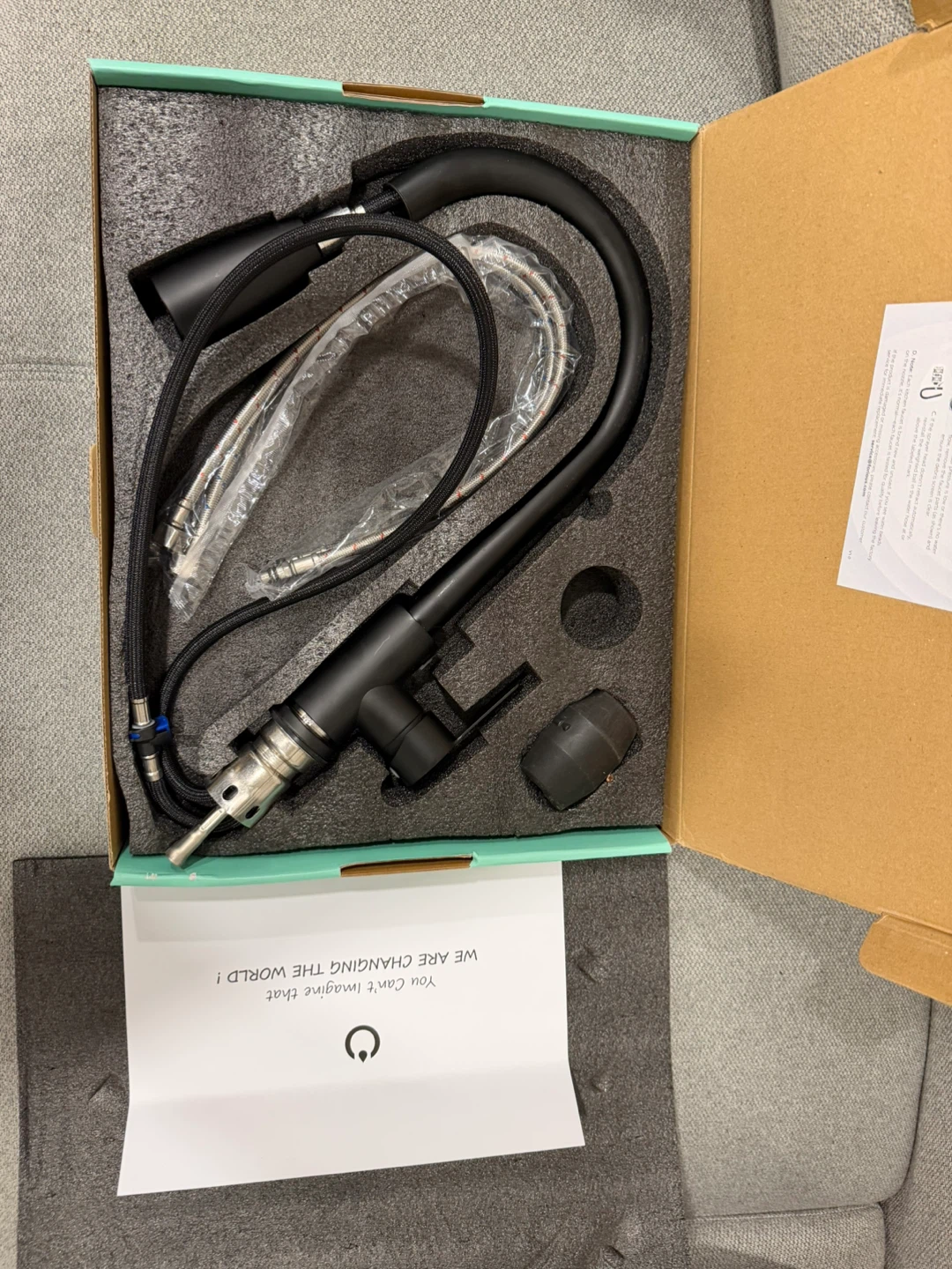 Black Kitchen Faucet