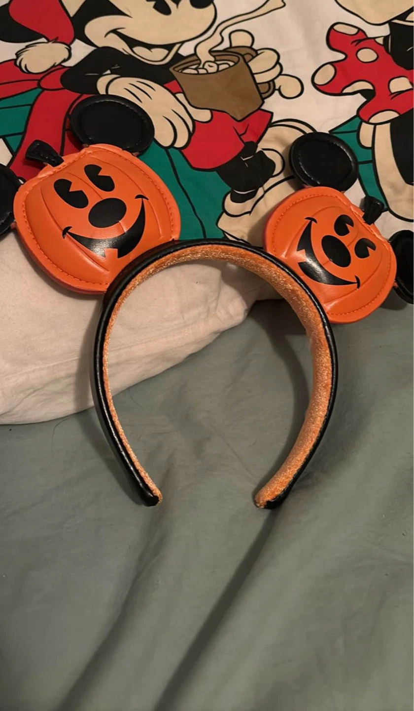 Disney pumpkin ears