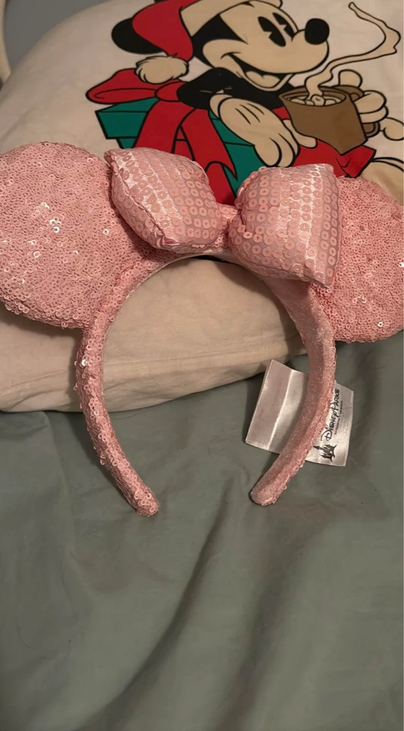 Disney pink ears