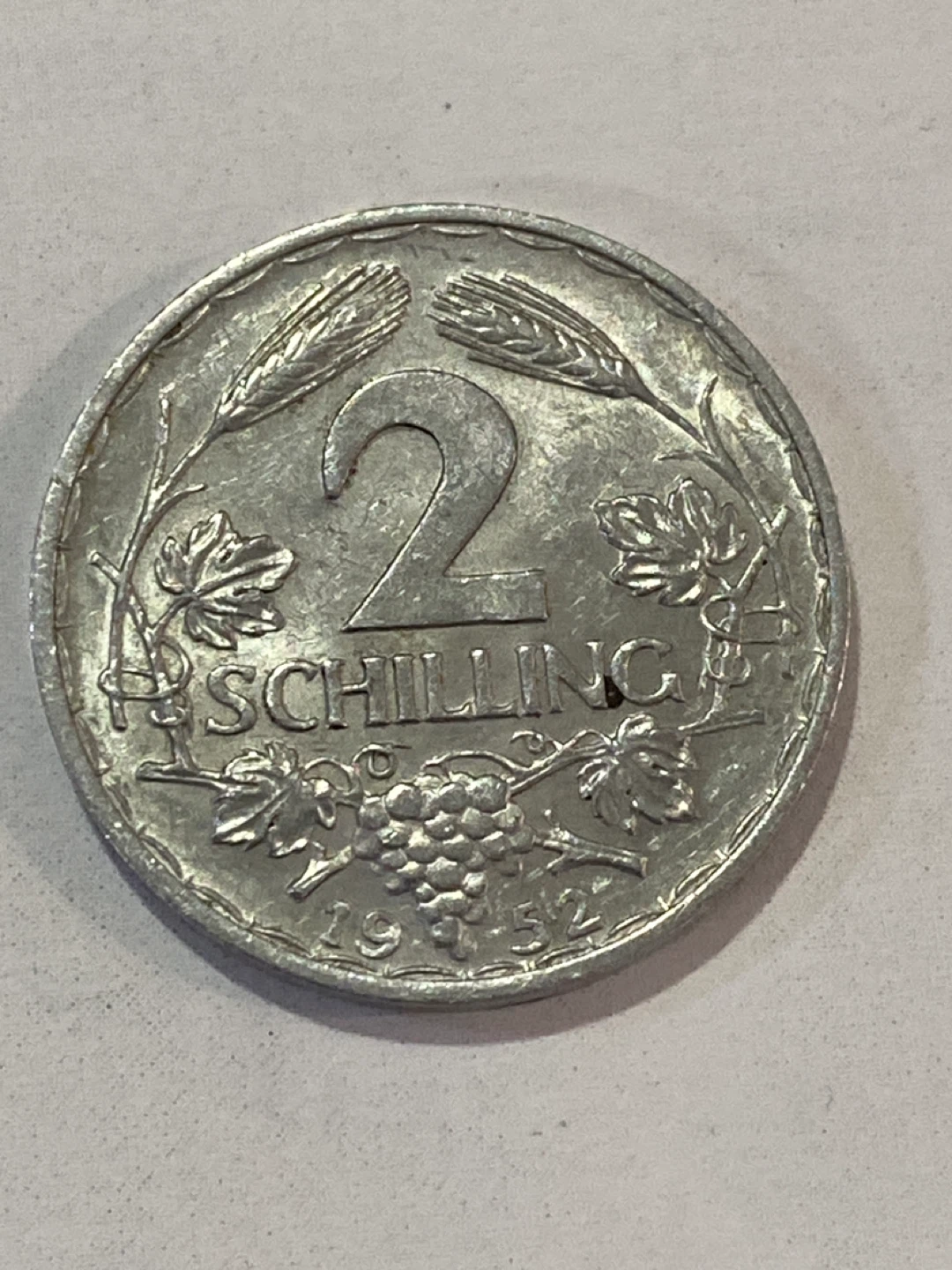 Austria 2 Schilling Coin - 1952 - photo 2