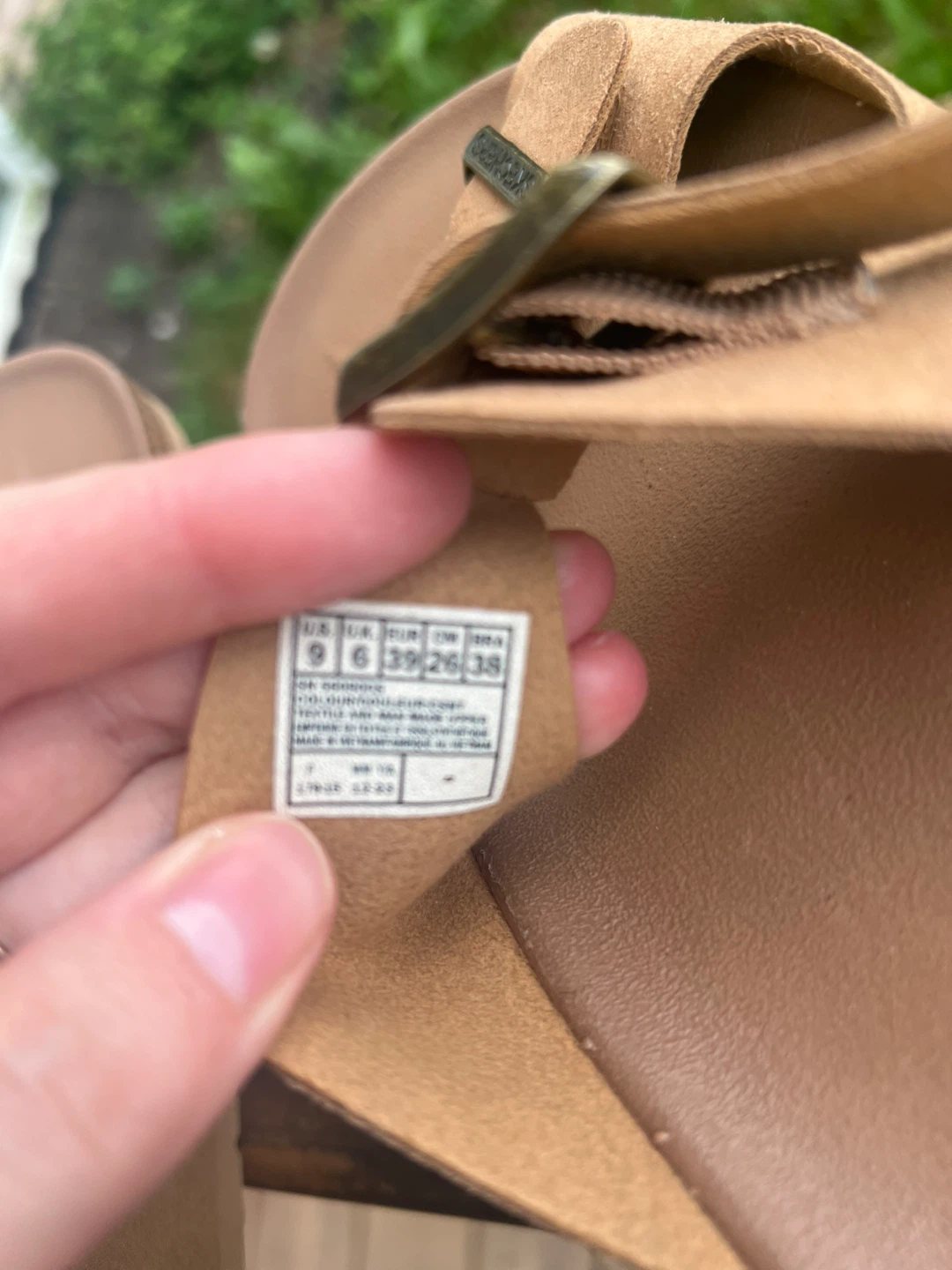 Skechers Women's Tan Slides size 9 - photo 3