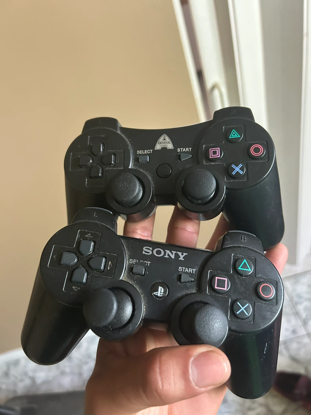 2x Sony PlayStation 3 Wireless Controllers