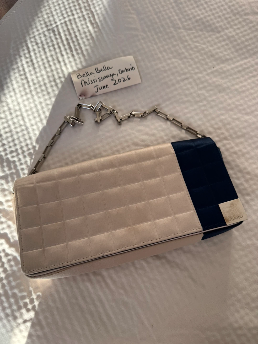 Chanel Quilted Clutch with Chain