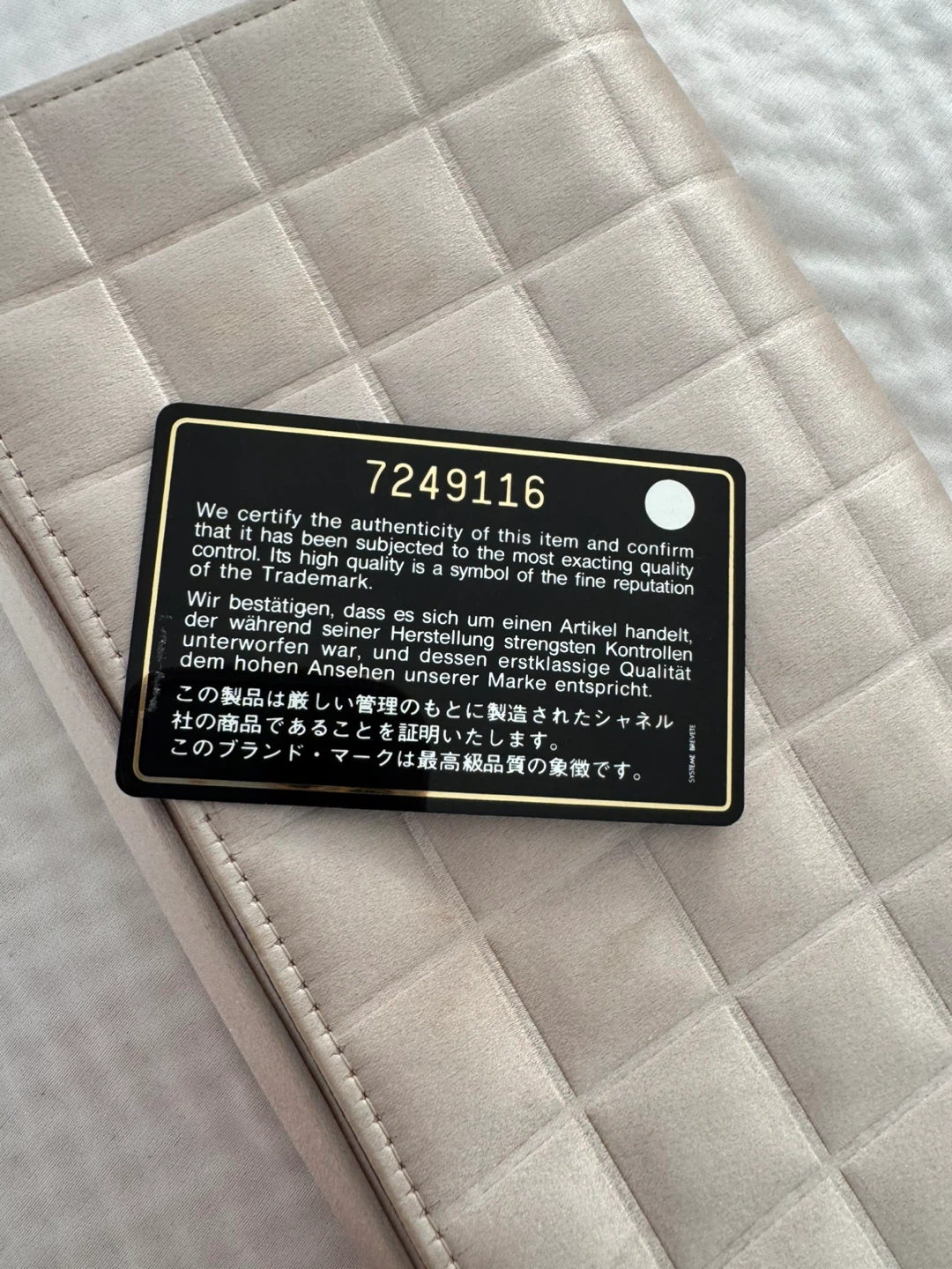 Chanel Quilted Clutch with Chain - photo 5