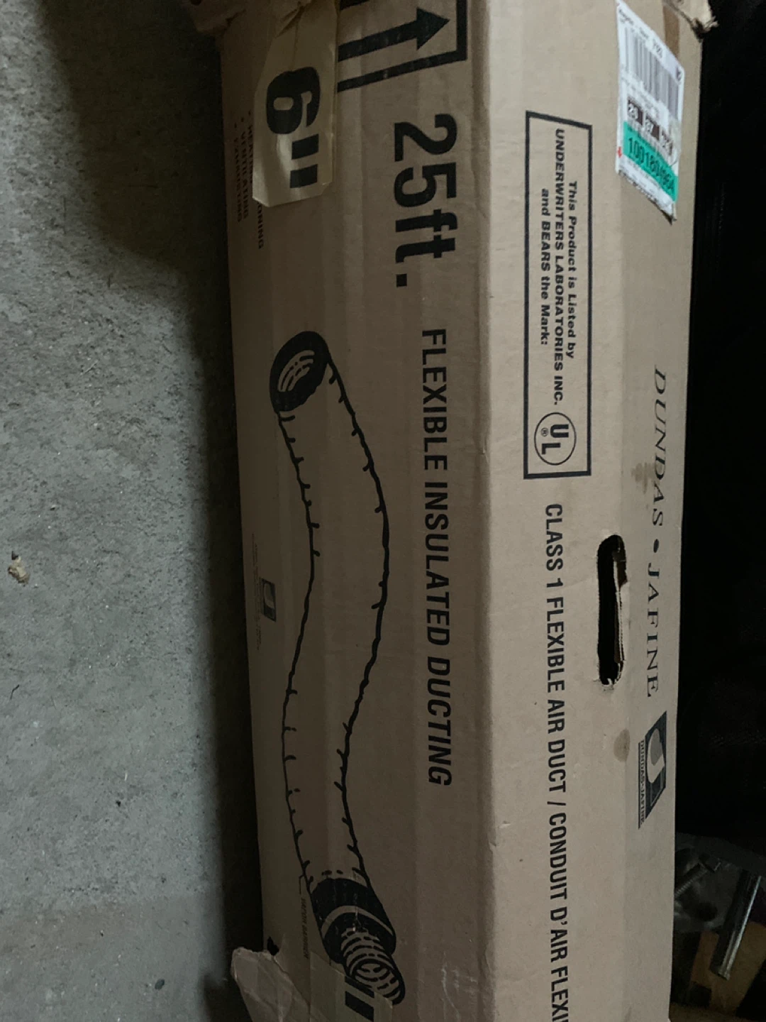 6” Flexible Insulated Ducting