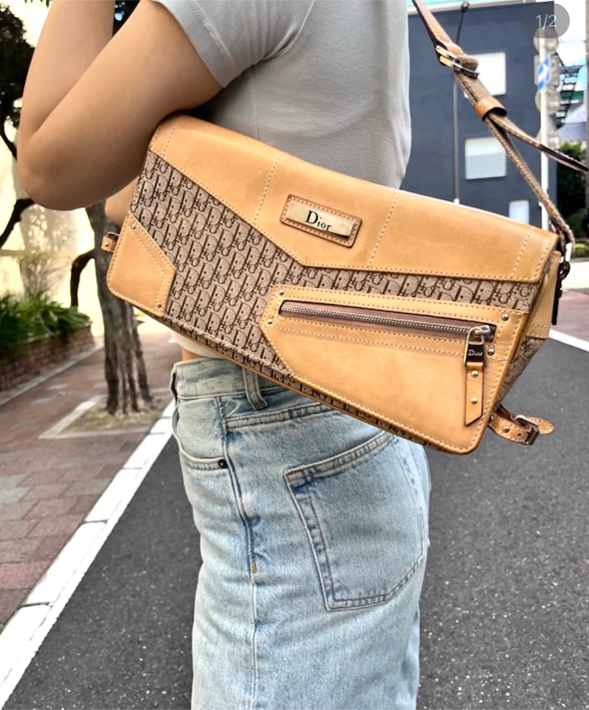Christian Dior Monogram Shoulder Bag